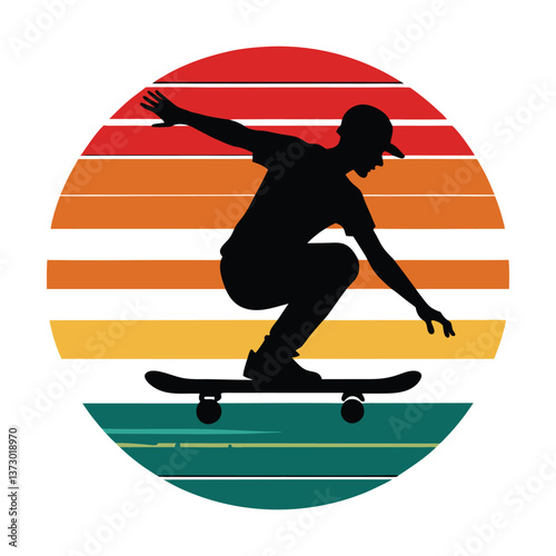 silhouette of a surfer