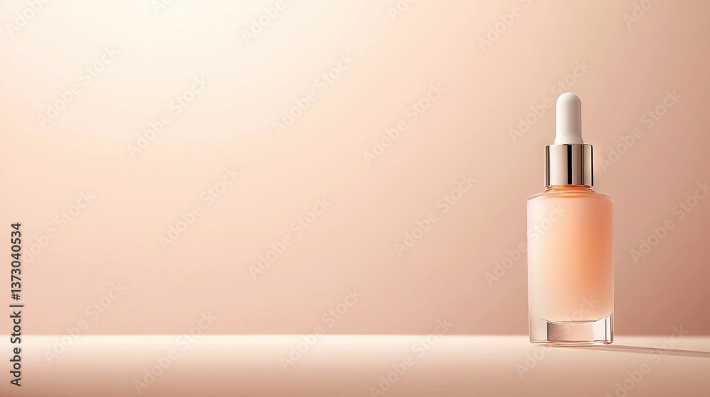 A bottle of liquid sits atop a table alongside another bottle of liquid A bottle of liquid sits atop a table alongside another bottle of liquid