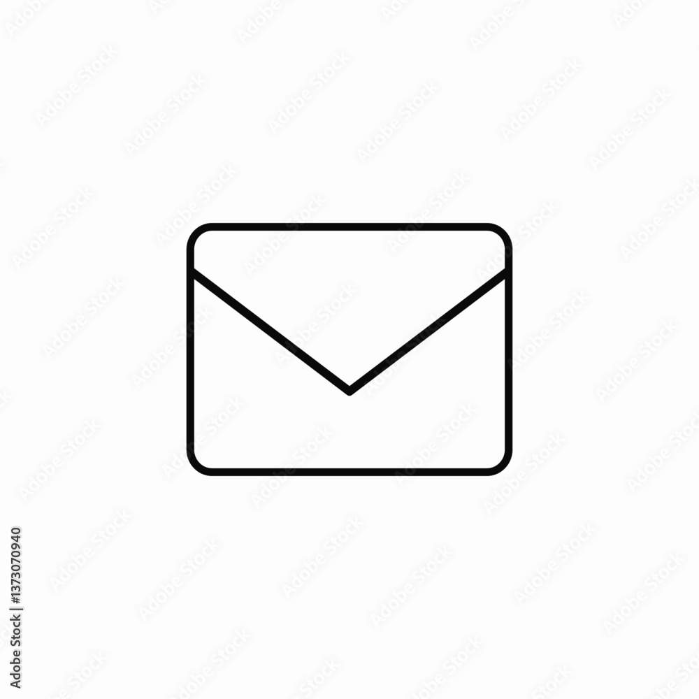message letter envelope icon sign vector message letter envelope icon sign vector