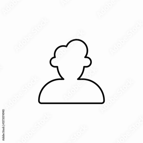 account member icon sign vector
