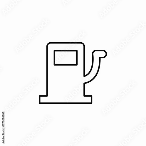 gas fill icon sign vector