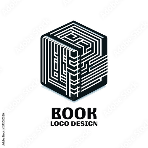 Book Vector Logo Design