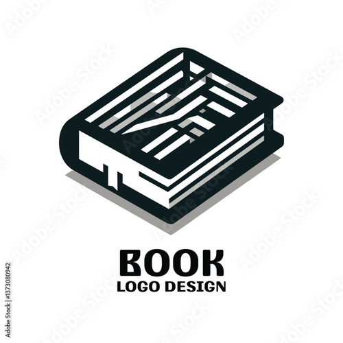 Book Vector Logo Design