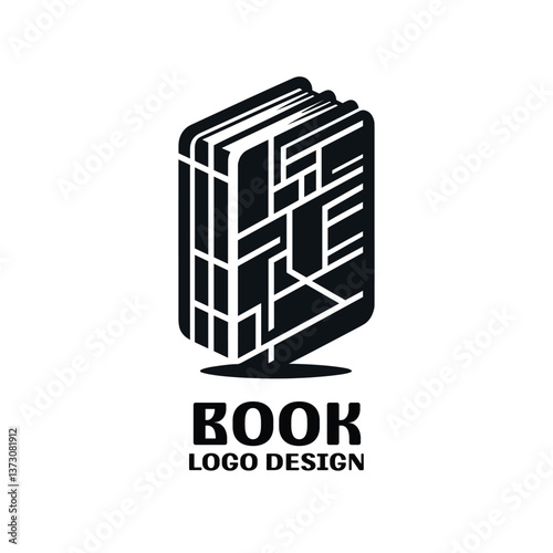 Book Vector Logo Design