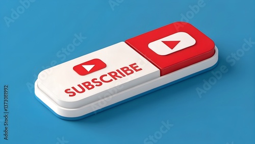 Subscribe youtube channel button social media marketing engagement growth hack