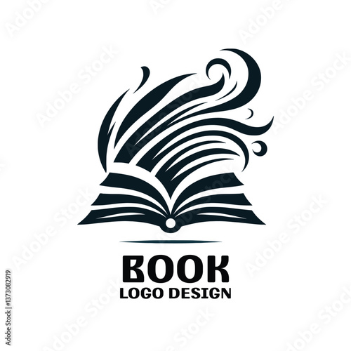 Book Vector Logo Design
