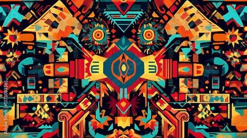 abstract seamless pattern