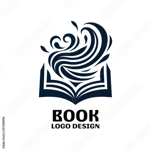 Book Vector Logo Design