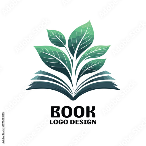 Book Vector Logo Design