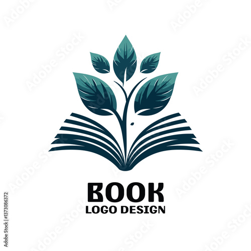 Book Vector Logo Design