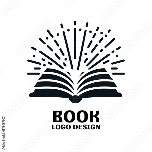 Book Vector Logo Design
