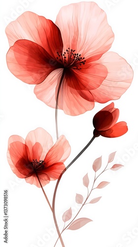 Softly colored floral bouquet with blooming petals in shades of pink