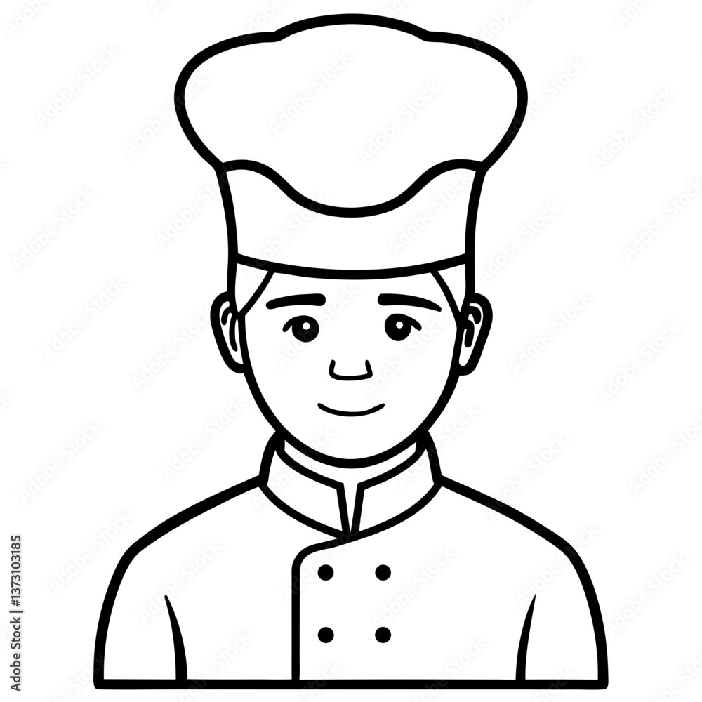 cartoon chef with a blank sign cartoon chef with a blank sign