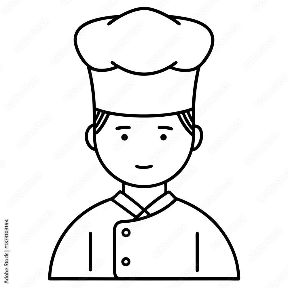 cartoon chef with a blank sign cartoon chef with a blank sign