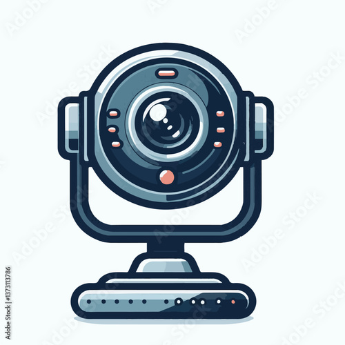 webcam, isolated, device, web cam, conference speak, technology, computer, media, video teleconference, web, videoconference meeting, video, remote coach, zoom, modern, application job, camera, techno