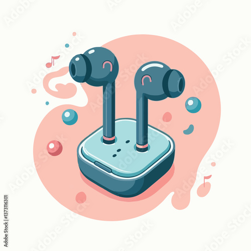 technology, music, earbuds, wireless, earphone, device, audio, digital, headset, headphone, portable, sound, entertainment, listen, stereo, ear, earbud, earphones, communication, studio, gadget, phone
