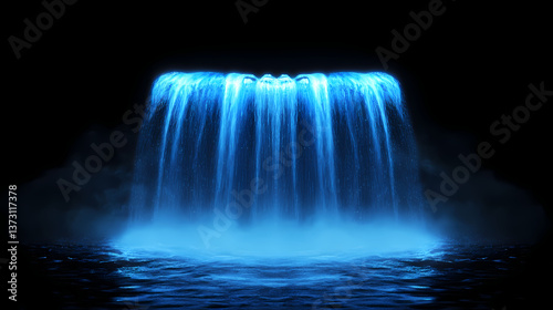 cold air waterfall