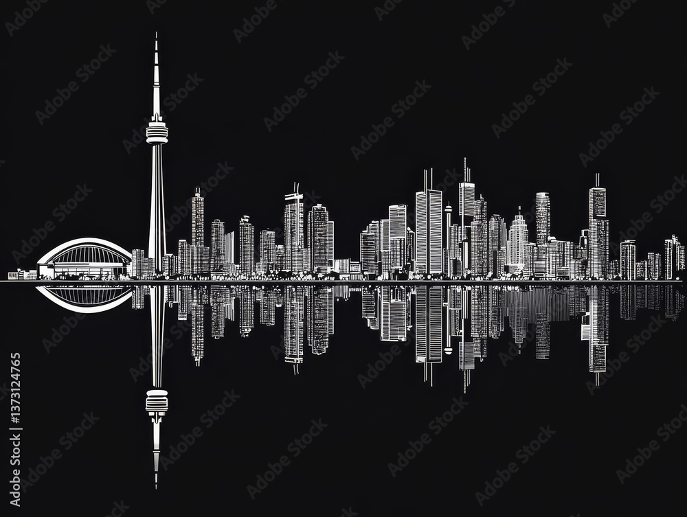 Fototapeta premium Toronto Skyline