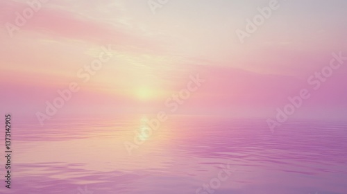 A serene twilight scene with a gentle reflection on the water.