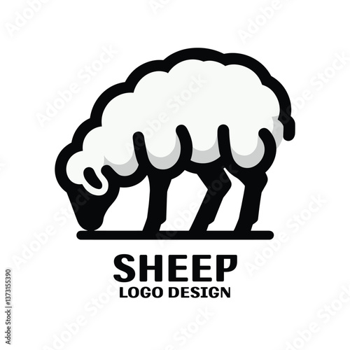 Sheep Vector Logo Design