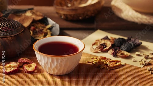 Wallpaper Mural Chinese specialty medicinal drink sour plum soup Torontodigital.ca