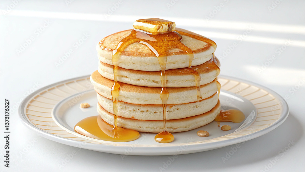 pancakes on a plate pancakes on a plate