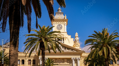 Malaga City Hall and park