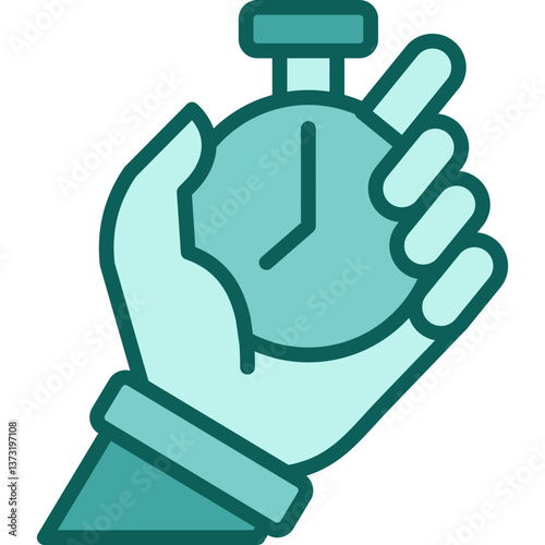 Time Management solid icon