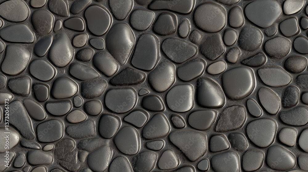 scattered pebble texture in grayscale, featuring smooth, rounded stones of various sizes resting on a subtly textured ground scattered pebble texture in grayscale, featuring smooth, rounded stones of various sizes resting on a subtly textured ground