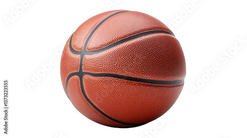 Wallpaper Mural Basketball isolated on a white background Torontodigital.ca