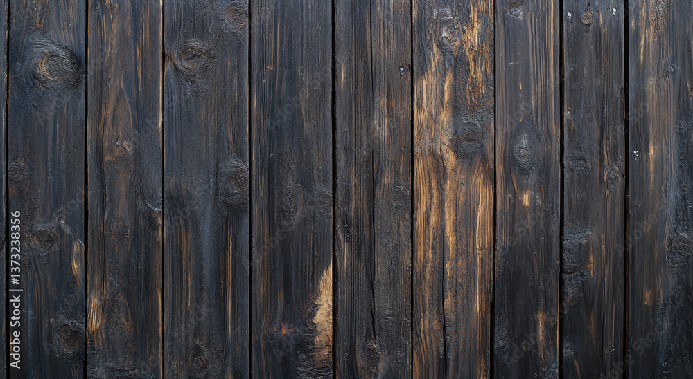 custom made wallpaper toronto digitalDark wooden planks with weathered texture, showcasing natural grain patterns and variations in color