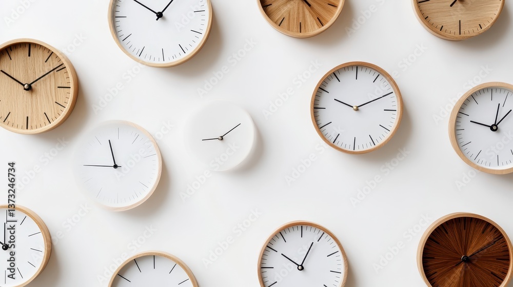 Elegant Timepiece Array Design Elegant Timepiece Array Design