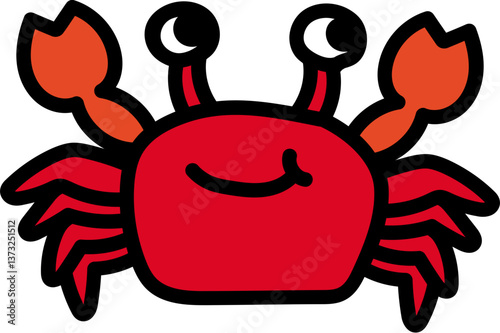 꽃게일러스트
