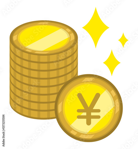 積み重ねたお金