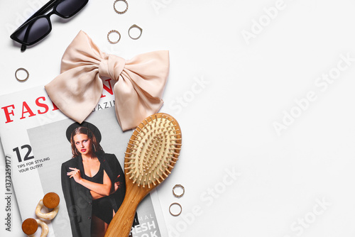 Composition with magazine, ...