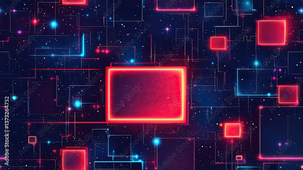 Colorful background composed of intersecting squares creating a lively and engaging visual experience for creative design projects Colorful background composed of intersecting squares creating a lively and engaging visual experience for creative design projects