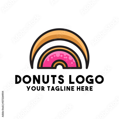 Donut logo design (1)