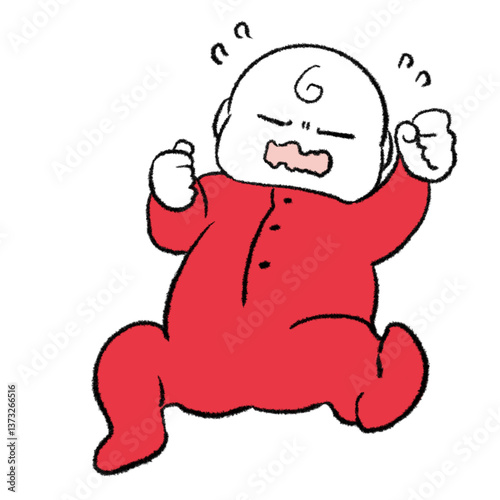 Wallpaper Mural 泣いている赤ちゃん Torontodigital.ca