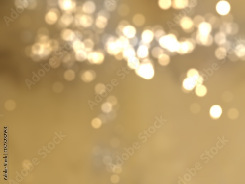 golden bokeh background