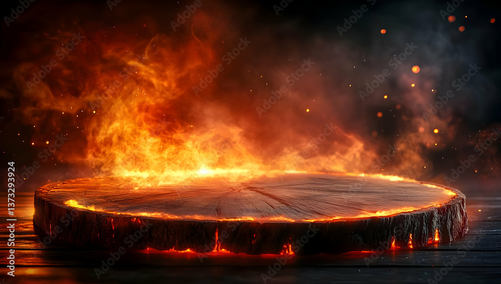 A captivating scene of glowing lava and smoke creating a dramatic atmosphere, showcasing the raw beauty of volcanic activity. A captivating scene of glowing lava and smoke creating a dramatic atmosphere, showcasing the raw beauty of volcanic activity.