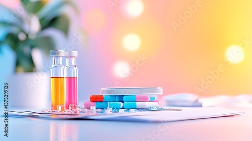 Lab Study, Pills, and Liquids