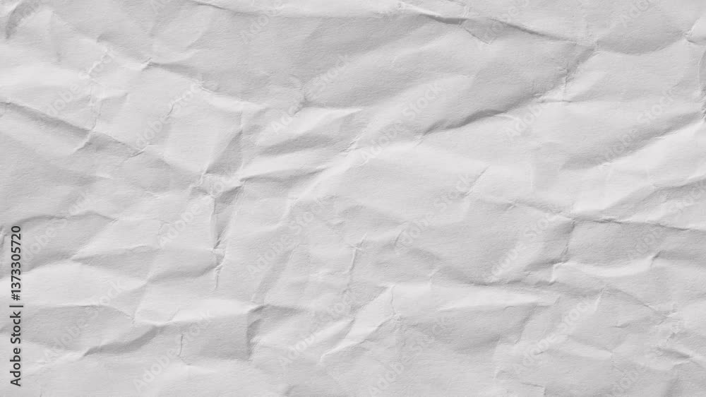 White crumpled paper background texture, Canvas. crumpled white paper background video,
Paper texture background. Textured vector backgrounds, Stop motion animated paper texture background.