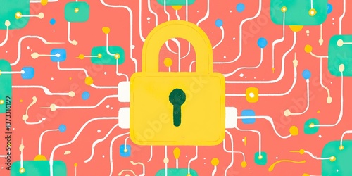 A vibrant and modern illust...