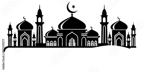 vector eid mubarak muslim festival