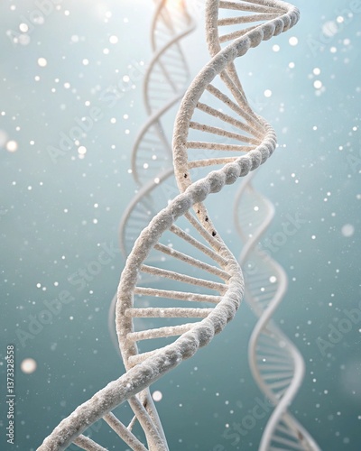 Fototapeta Naklejka Na Ścianę i Meble -  dna strand on blue background
