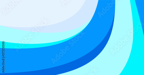 
Minimalist Blue Background Design Visual elements with fluid effect.