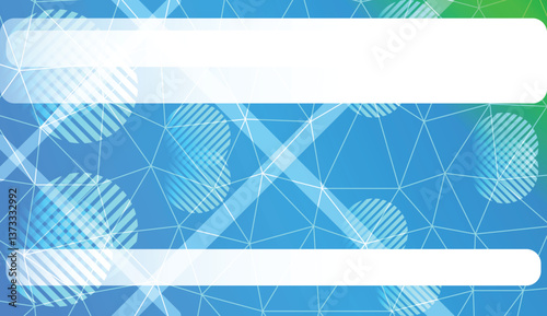 gradient color illustration in a triangles, line, circle, space for text style. Smart business design. Vector illustration.