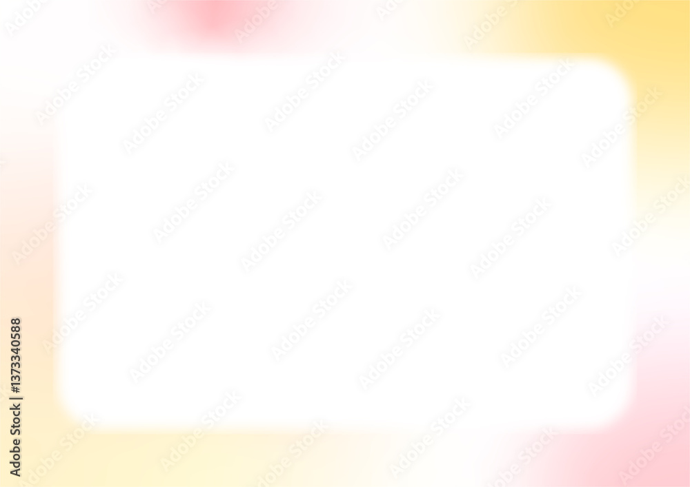 Soft Pink and Yellow Gradient Background Texture with a white frame Soft Pink and Yellow Gradient Background Texture with a white frame