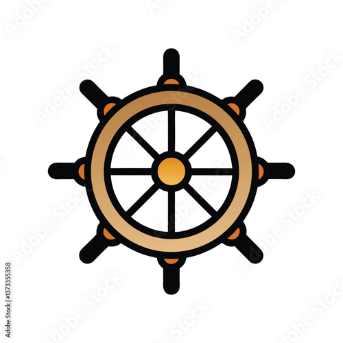 ship steering wheel