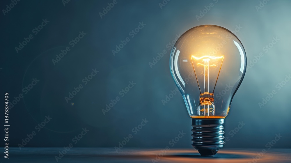 Close-up of a glowing LED light bulb symbolizing innovation, against a clean, neutral background. Close-up of a glowing LED light bulb symbolizing innovation, against a clean, neutral background.